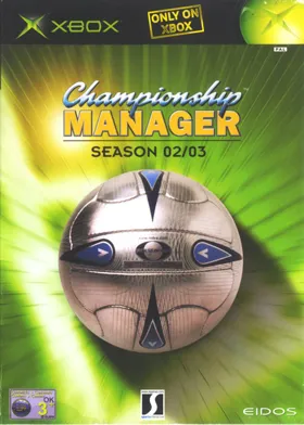 Championship Manager Season 02-03 box cover front